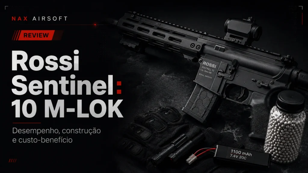 Rossi Sentinel 10 M-LOK rifle de Airsoft AEG