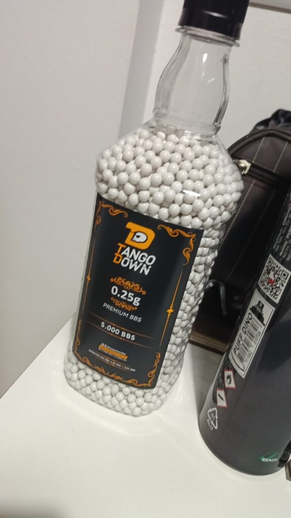 BBs Tango Down 0,25 g para Airsoft